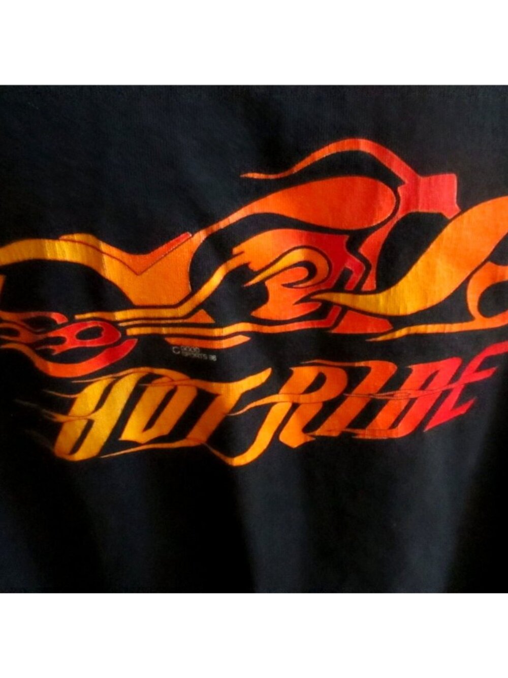 T-shirt 2XL All Sport Hot Ride Biker Vintage Men's 1998 90s Good Sport Graphic